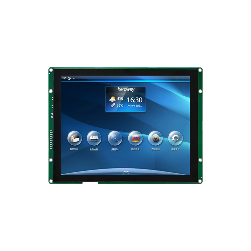 HYW080F 电阻触摸 通信支持RS232/TTL/485 音频播放